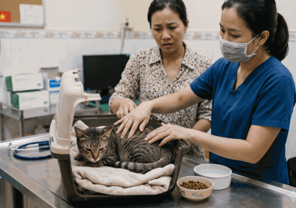 PHÒNG KHÁM THÚ Y NGUYỄN QUYÊN- THIẾT KẾ BỞI MR TÀI: 0789711496