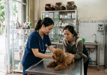 PHÒNG KHÁM THÚ Y NGUYỄN QUYÊN- THIẾT KẾ BỞI MR TÀI: 0789711496