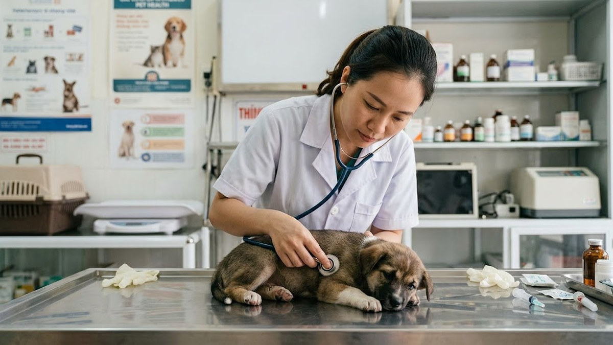 Chó bị Care có chữa được không? Những triệu chứng và biện pháp phòng ngừa — nội dung minh họa