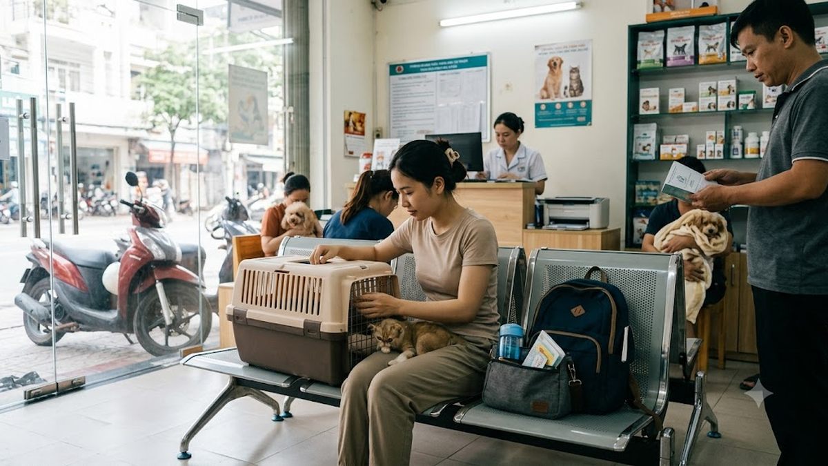 Những điều cần chuẩn bị trước khi đưa thú cưng đi khám