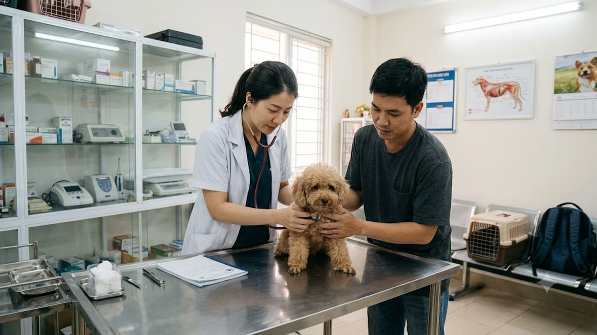 Dấu hiệu sức khỏe cần đưa thú cưng đi kiểm tra sớm