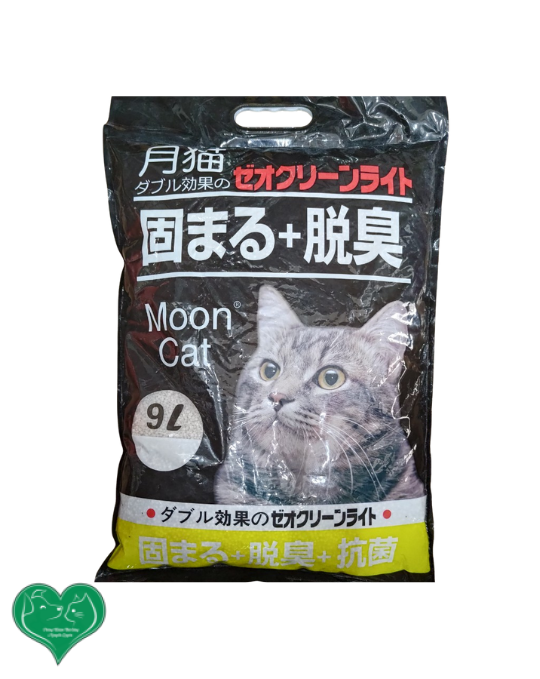 Cát Nhật vệ sinh cho mèo 9L(4.2kg), Cat litter thấm hút vón cục tốt, khử mùi hôi. Moon cat, Catlike